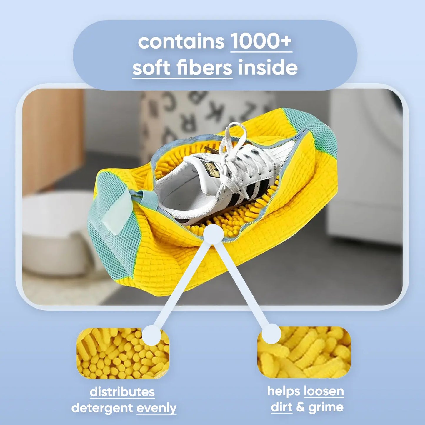 ShoeMate™ - Laundry Shoe Bag