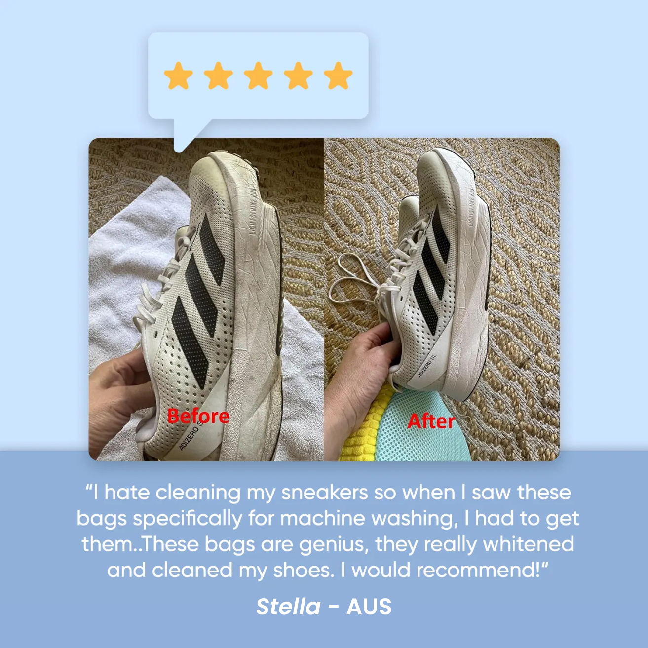 ShoeMate™ - Laundry Shoe Bag