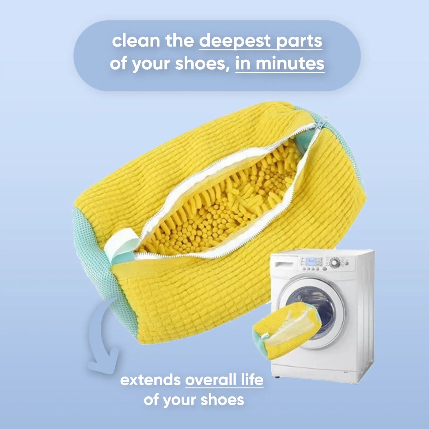 ShoeMate™ - Laundry Shoe Bag
